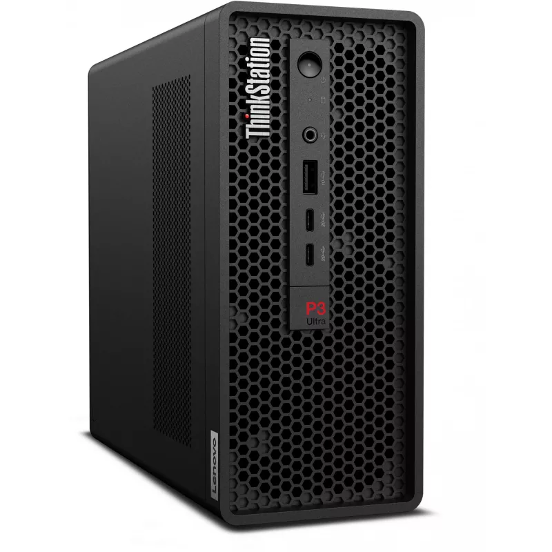 Lenovo ThinkStation P3 Ultra SFF Gen 2 Intel Core Ultra 7 265 32 GB DDR5-SDRAM 512 GB SSD Windows 11 Pro tööjaam Must