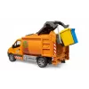 BRUDER mudelsõiduk MB Sprinter munitsipaalprügiauto BR-02682, mänguauto koopia