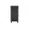Võrgukapp LANBERG 19 tolli 24U 600x800 mm must, klaasukse ja LCD väljalõikega (lamepakendis) v2
