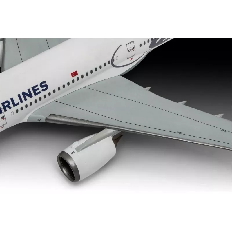 Plastikmudellennuk REVELL Airbus A350-900 Turkish Air mõõtkavas 1/144