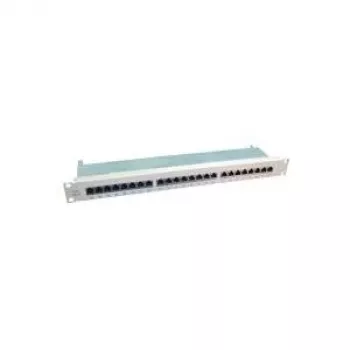 Patch Panel VALUE Kat.6 19 inch 24 Ports Shielded hall