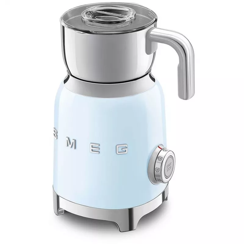 SMEG MFF11PBEU piimavahustaja 50-tollise stiilis pastellsinine
