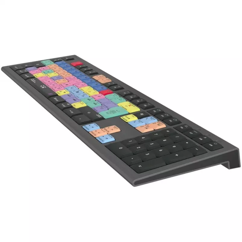Logickeyboard LKB-PPROCC-A2M-UK klaviatuur USB QWERTY inglise must (LKB-PPROCC-A2M-UK)