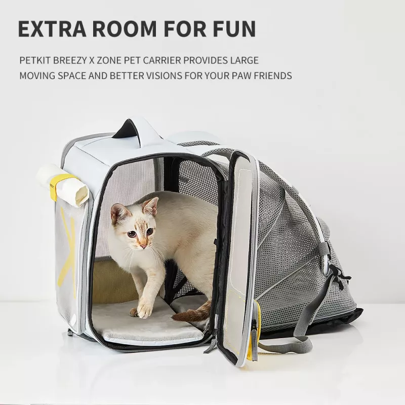 PETKIT Breezy xZone Kassikandja seljakott - Hall