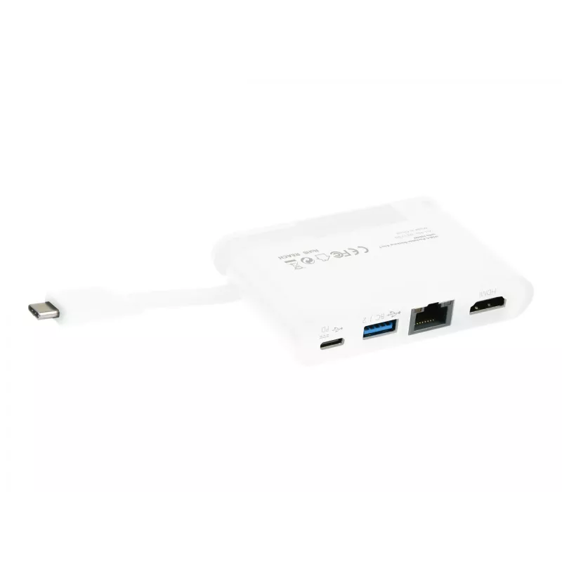 DICOTA USB-C kaasaskantav dokkimisjaam 4-in-1 HDMI-ga - dokkimisjaam - USB-C - HDMI (D31730)