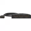 Goobay | 4K@30Hz HDMI-lüliti 3-1 | 58487 | Must | HDMI-emane | 3 HDMI-emast | 0.58 m