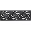 Korpuse ventilaatorid Jonsbo ZA-420BR PWM Reverse ARGB — 3×140 mm, must
