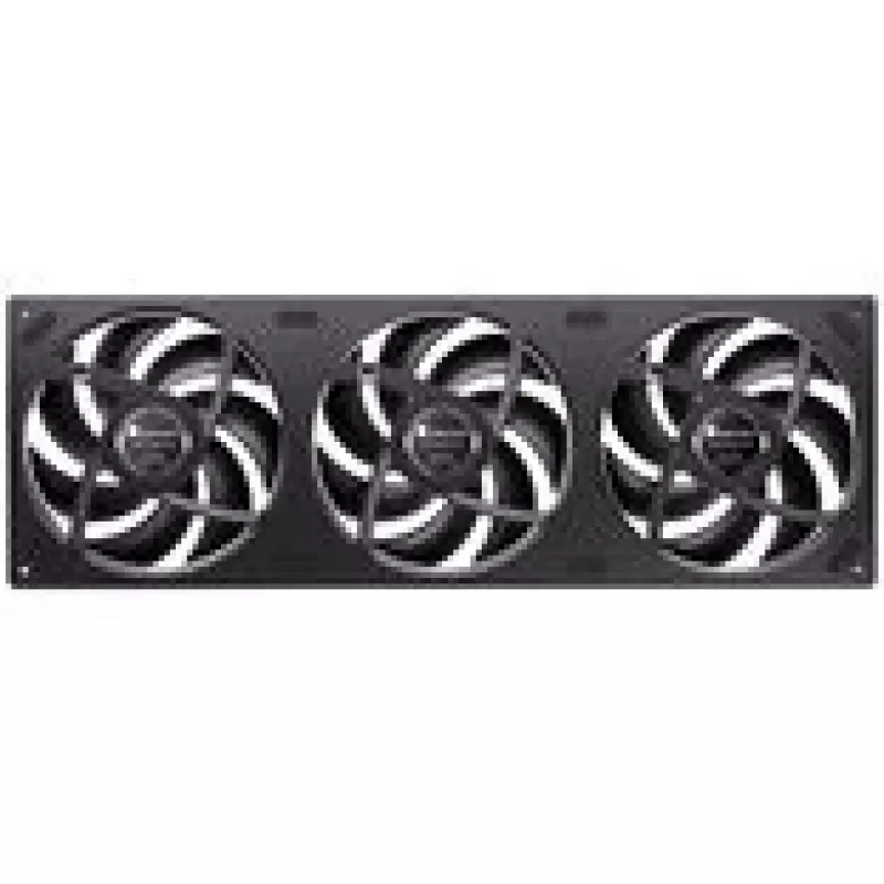 Korpuse ventilaatorid Jonsbo ZA-420BR PWM Reverse ARGB — 3×140 mm, must