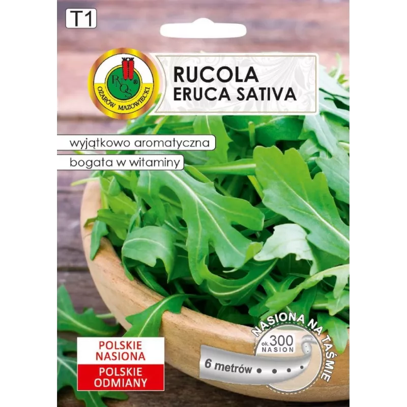 Seemnelint — Apte rukola (Eruca sativa) 6 m koju ja aeda kasvatamiseks