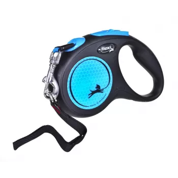 Flexi uus Neon S 5 m koera automaatne jalutusrihm