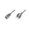 Toitejuhtme ühenduskaabel Digitus AK-440101-018-S