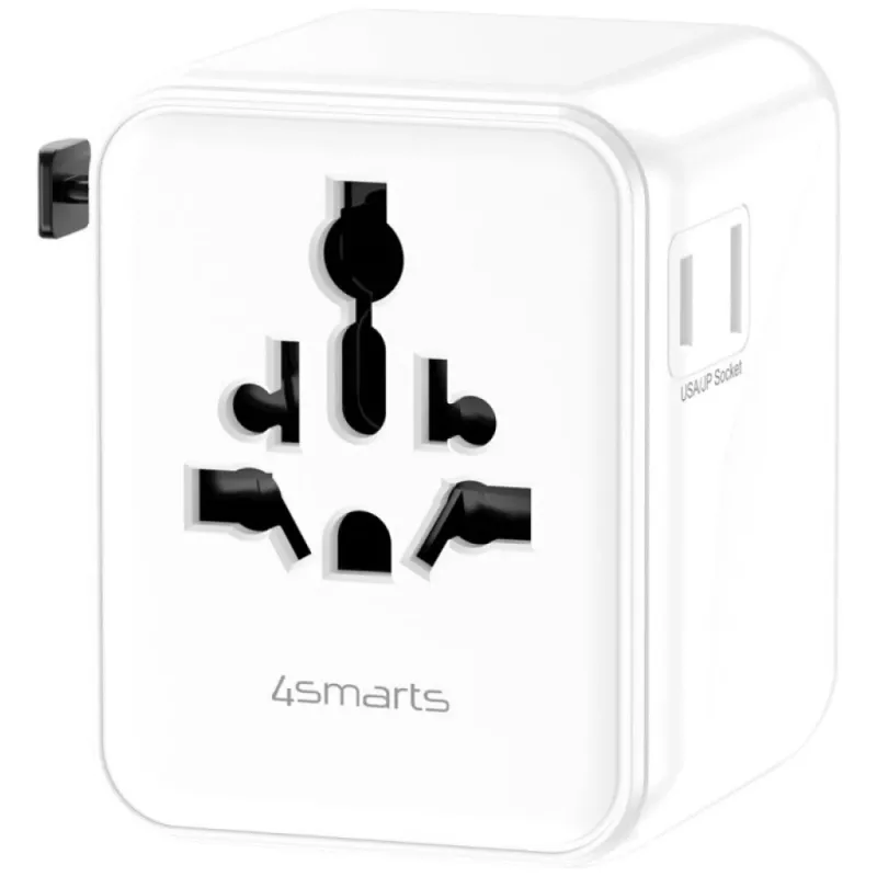 Reisiadapter 20W GaN Nomad 2xUSB-C + 1xA