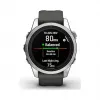 Garmin fēnix 7S Pro 3.05 cm (1.2) MIP 42 mm Digitaalne 240 x 240 pikslit Puutetundlik Hõbedane Wi-Fi GPS (satelliit)