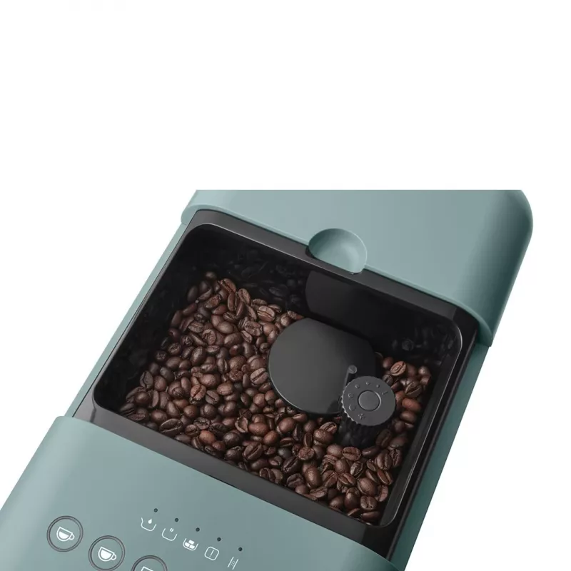 Smeg Collection Espresso kohvimasin BCC13EGMEU smaragdroheline