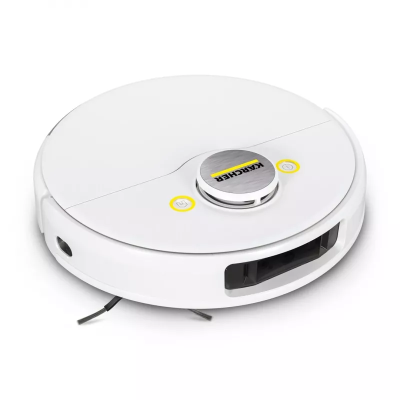 Kotivaba robotolmuimeja Kärcher RCV 5 — LiDAR-navigatsioon, 120 min tööaeg, 5000 Pa, 0.33 L tolmumahuti, niiske pühkimine, 5200 mAh aku