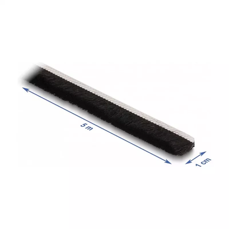 DeLOCK harjariba isekleepuv 10 mm pikkus 5 m must