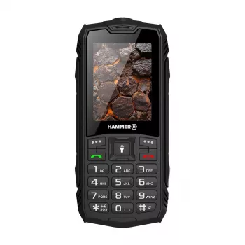Hammer ROCK LTE | Must | 2.4 tolli | IPS | 48 MB | 128 MB | Dual SIM | 3G | Põhikaamera eraldusvõime 2 MP | 3000 mAh