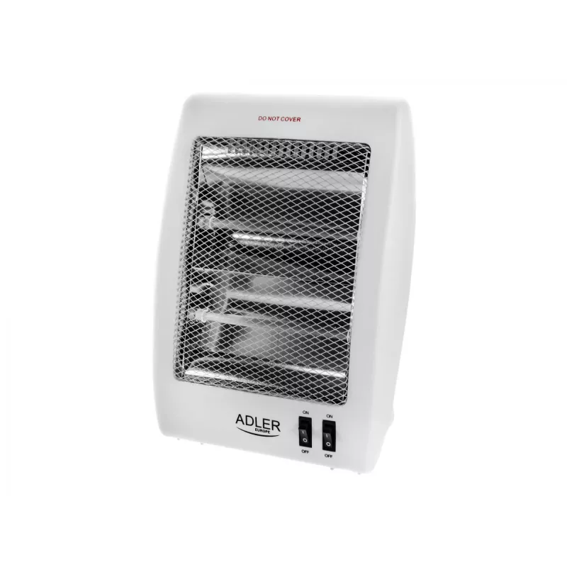 Adler | Kerise | AD 7709 | Halogeenkeris | 800 W | Võimsustasemete arv 2 | Valge