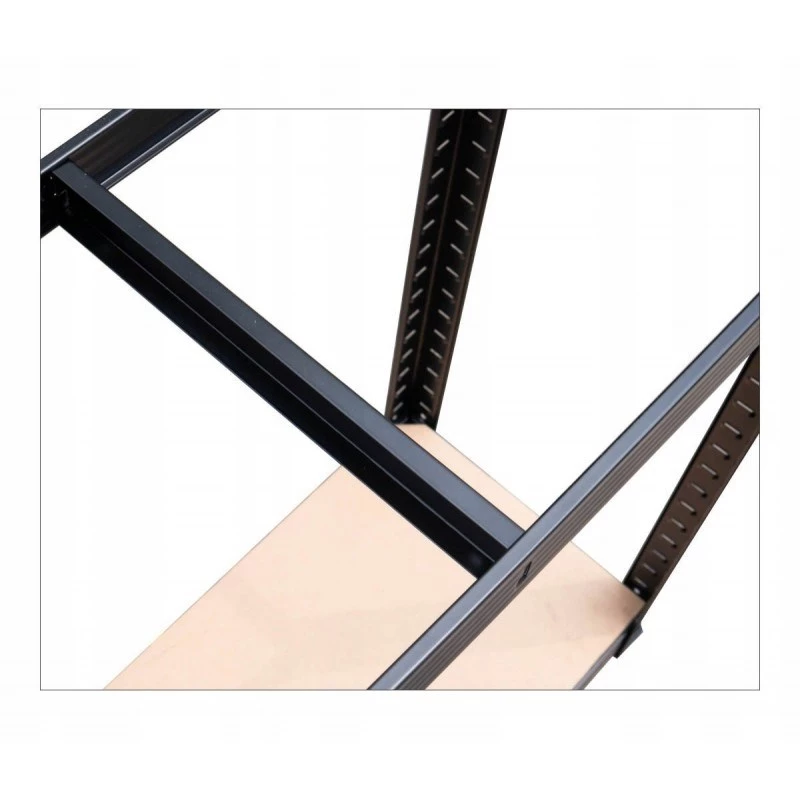 Topeshop Storage Rack P9040 aia tööriistade hoiuriiul, vabalt seisev, tsingitud teras, MDF