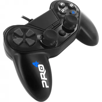 Juhtmega mängukontroller SUBSONIC SA5417 PS4-le, must
