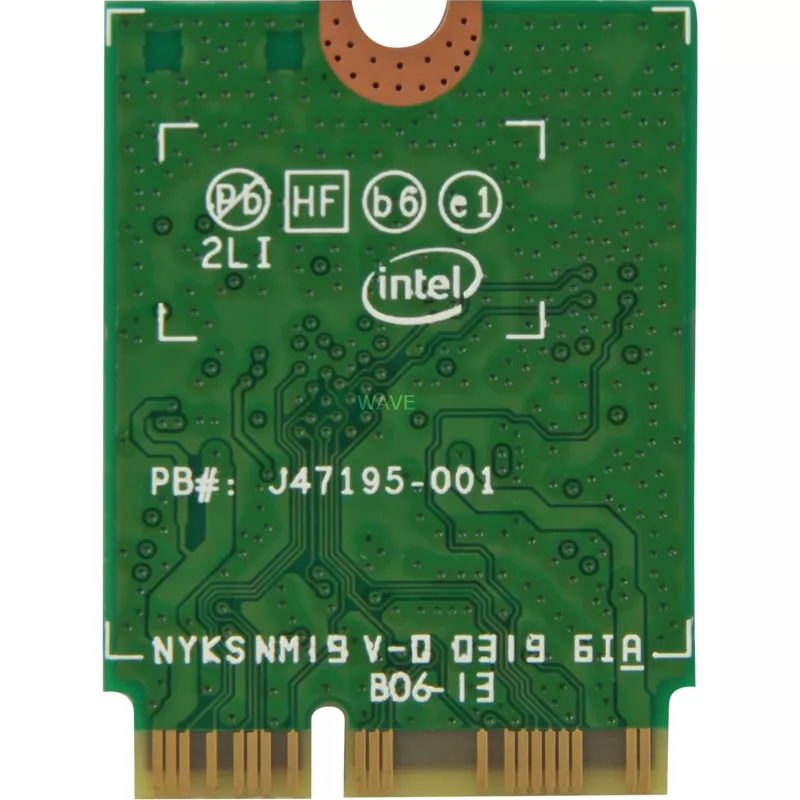 Intel Wireless-AC 9560 - võrguadapter - M.2 2230 - 802.11b, 802.11a, 802.11g, 802.11n, 802.11ac, Bluetooth 5.0