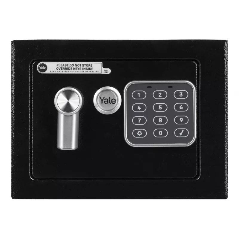 Yale YSV/170/DB2 vabalt seisev seif 3,8 l terasest must