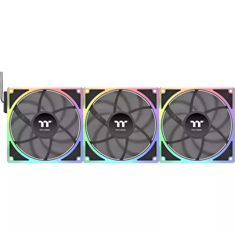 Korpuse/CPU ventilaator THERMALTAKE TOUGHFAN EX 140 ARGB Sync 3Pack — 140mm, suur õhuvool, madal müratase
