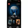 Kogutav LEGO Star Wars kiivri aksessuaar Jango Fett 75408 — 616 tükki, 210×120×110 mm väljapanekumudel
