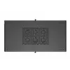 19-tolline rack-kapp LANBERG FF01-6222-23B 22U 600x1200 mm must perforeeritud ustega