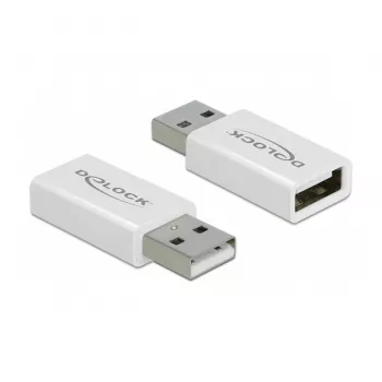 USB 2.0 adapter DeLOCK 66530 Type-A-pistik emasele andmeblokeerija