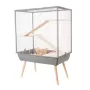Zolux Cage Neo Cozy Suurte Näriliste Puur H80, hall värv