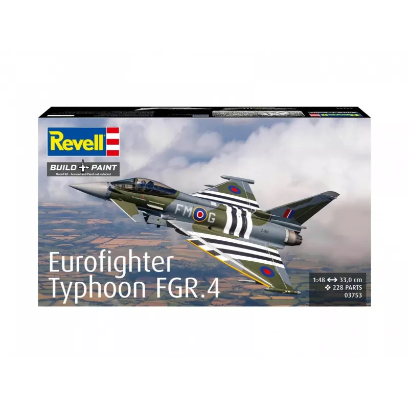 Plastikmudel REVELL Eurofighter Typhoon FGR.4 1:48