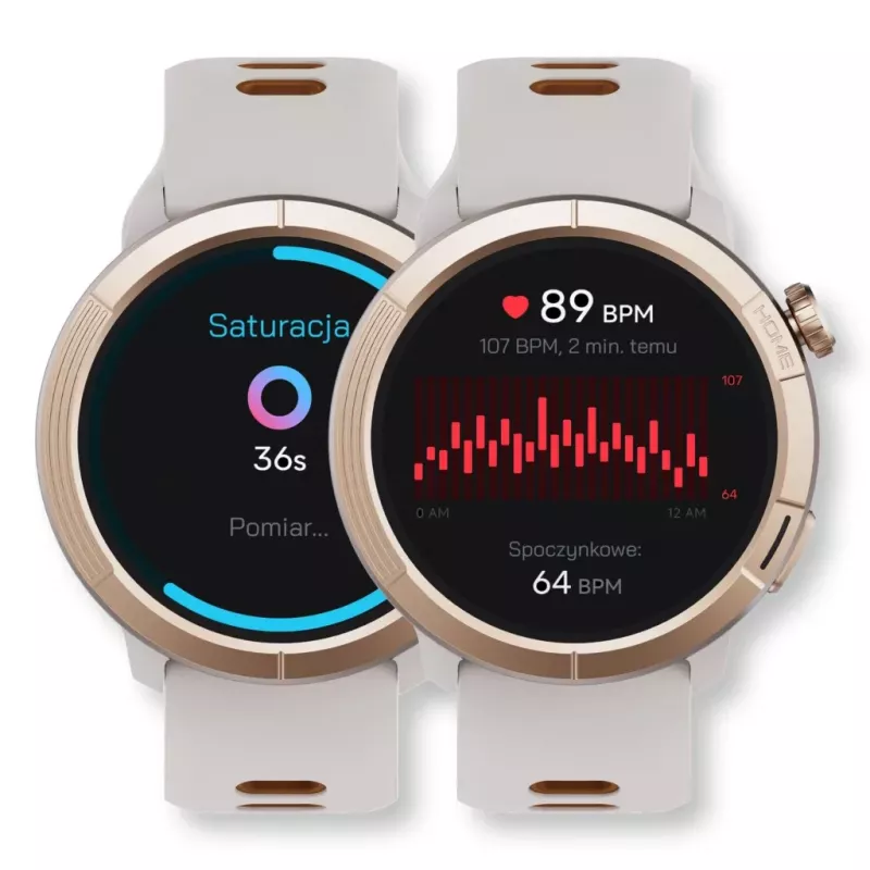 Nutikell Stelio STSWA102GT Activ Pro GPS 46mm Kuldne Titaan — GPS, 46 mm korpus, titaanviimistlus
