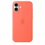 iPhone 16 Plus silikoonümbris MagSafe'iga - Tangerine
