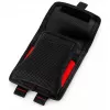 Tööriistakott Knipex Modular Bag 00 19 50 LE must/punane, tühi, moodulsüsteem tööriistadele