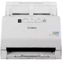 Canon imageFORMULA RS40 foto- ja dokumendiskanner, 600 x 600 DPI, 40 ppm, 30 ppm, halltoonides, ühevärviline, lehtskanner, valge
