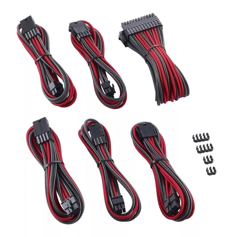 Sisemine toitekaabel CableMod CM-PCAB-BKIT-NKCR-3PK-R Carbon Red