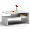 Topeshop ŁAWA BOSTON BIEL kohvi- / külg- / otsalaud