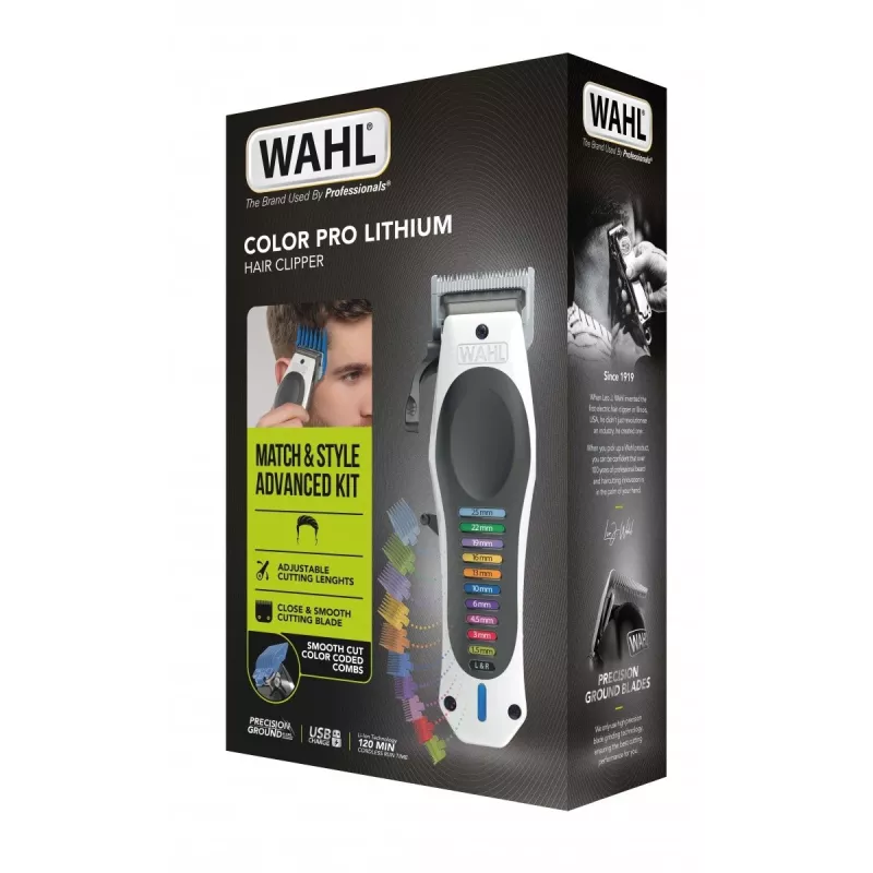 Wahl 3028048 juukselõikurid/lõikemasin Must, Valge 10 Liitium-ioon (Li-Ion)