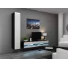 TV alus cama meble VIGO NEW 30/180/40, 1800×400×300 mm, must pealispind, puitlaastplaadist karkass