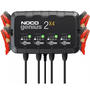 GENIUS2X4 8A 4-pesaline akulaadija