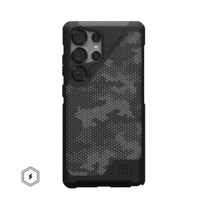 Urban Armor Gear Metropolis LT mobiiltelefoni ümbris 17.3 cm (6.8) kate Must, Hall