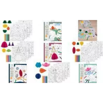 HEYDA 3D dinosauruste värvimiskomplekt sorteeritud värvides, 1 tk (204870766)