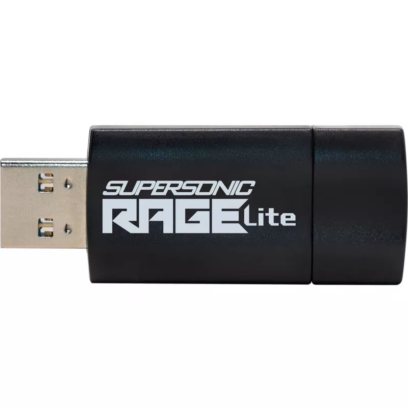 Välkmäluseade PATRIOT Rage Lite 1 TB 120 MB/s USB 3.2 sissetõmmatav must (PEF1TBRLB32U)