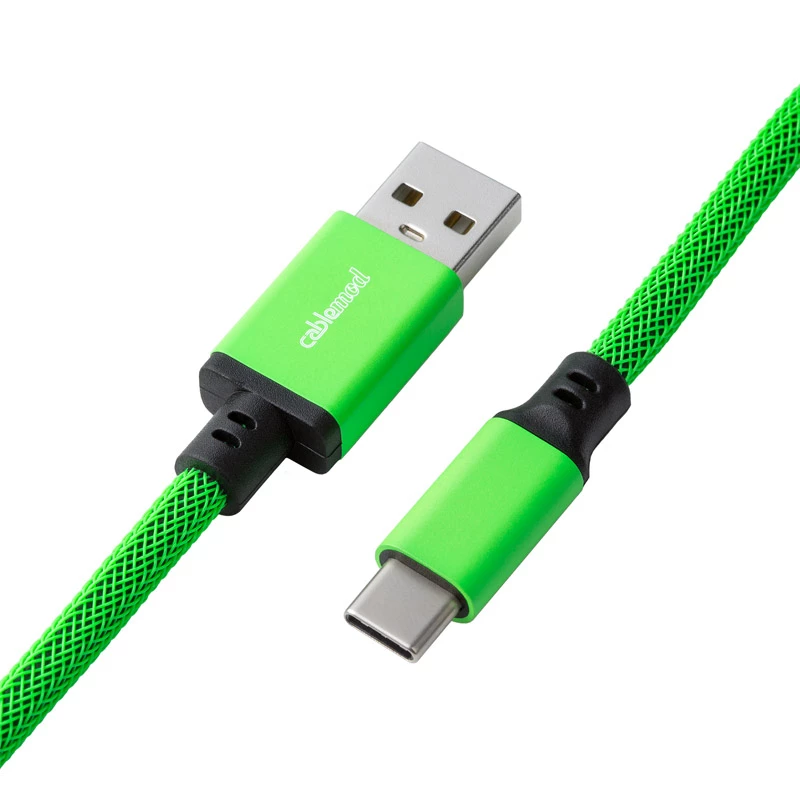 Toitekaabel CableMod PRO ModMesh 12VHPWR isane 8‑pin PCIe‑le 45 cm helesinine