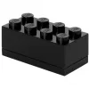 room copenhagen LEGO Mini Box 8 (must) — kompaktne korraldaja väikeste esemete jaoks