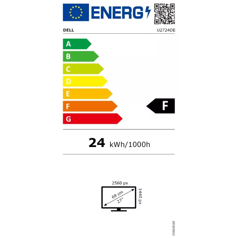 Monitor Dell U2724DE 27 tolli IPS 16:9 120 Hz 8 ms 350 cd/m² hõbedane, 60-kuuline garantii