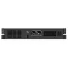 Katkematu toiteallikas Infosec X4 600 RM Plus — 0,6 kVA (360 W), 6x tüüp F pistikupesa, LCD, Rackmount
