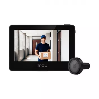 Digitaalne uksevaataja IMOU VD1-5M0S — 5 MP CMOS, 125° vaade, 4,3 tolli ekraan, SD-kaart, Wi‑Fi