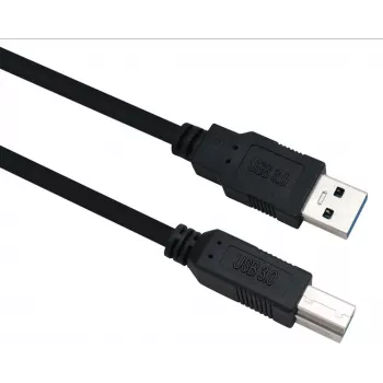 USB 3.0 A-B kaabel helos 288330 — 3,0 m, must